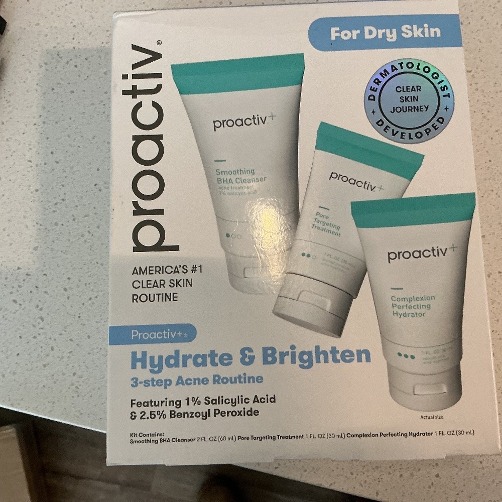 Proactive dry skin acne new